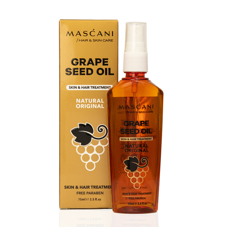 روغن هسته انگور ماسکانی -ضدالتهاب و تقویت کننده پوست و مو غنی شده با ویتامین E ، آنتی اکسیدان ، بهبود جوش و آکنه